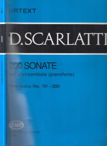 200 Sonate per clavicembalo (pianoforte) IV.