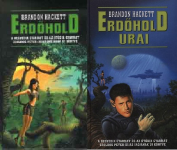 Brandon Hackett - Erdhol-ciklus 1-2.: Erdhold + Erdhold urai (2 db)