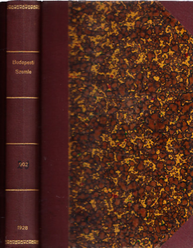 Voinovich G�za  (szerk.) - Budapest szemle 209. k�tet (605., 606., 607. sz�m)