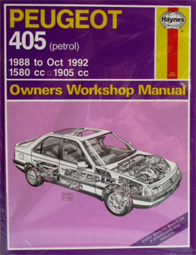 Colin Brown - Peugeot 405 Owners Workshop Manual