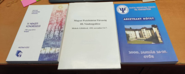 3 db MPT ktet: III. Vndorgyls: Miskolc-Lillafred, 1992. november 5-6-7.; IV. Nemzeti kongresszus 1998. janur 28-31.; VIII. Vndorgyls: 2000. janur 26-29.