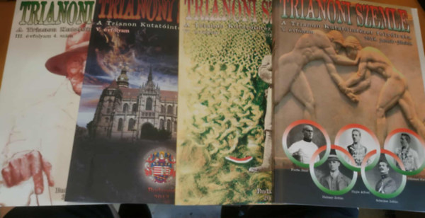 4 db Trianoni Szemle (Lapsz�mok a term�klapon!)