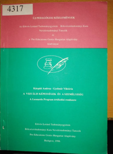 A vizu�lis k�pess�gek �s a szem�lyis�g