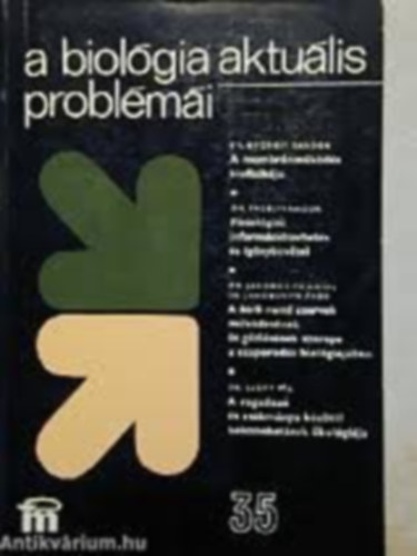 A biolgia aktulis problmi 35.