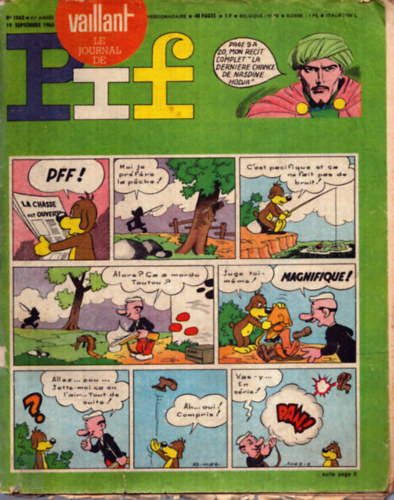 Vaillant le jorunal de Pif - 1965 Septembre 19 (sz�nes k�preg�ny)