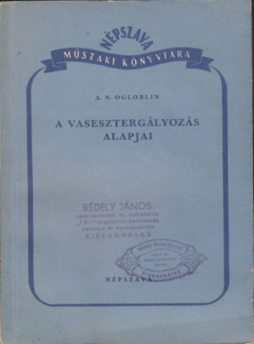 A vaseszterg�lyoz�s alapjai