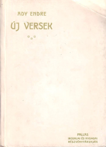 Ady Endre - �j versek
