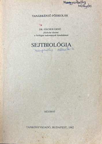 Sejtbiol�gia