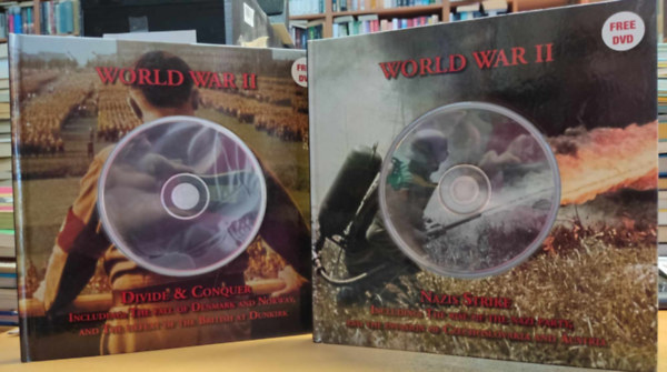 Taj Books Ltd. - 2 db World War II: Nazis Strike + Divide & Conquer + 2 DVD