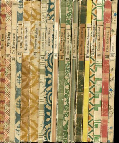 Insel-Bücherei 18 darab (18 Stücke)