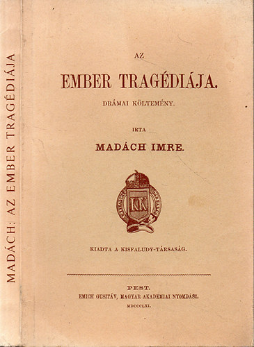 Madch Imre - Az ember tragdija (hasonms kiads)