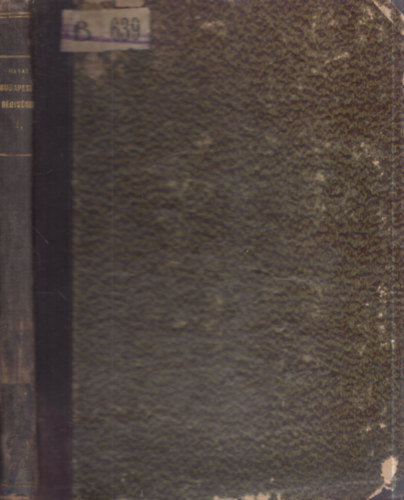 Gömöri Havas Sándor (Szerk.) - Budapest régiségei I. - A főváros területén talált műemlékek és történelmi nevezetességű helyek leírása