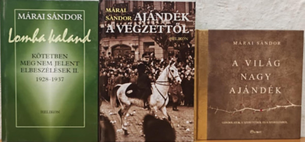 Márai Sándor - Márai Sándor könyvcsomag