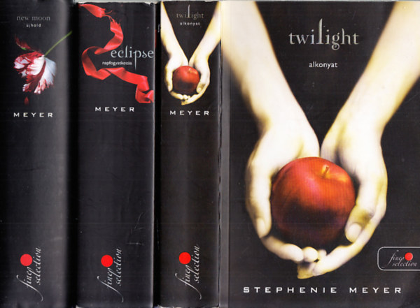 Stephenie Meyer - Alkonyat + jhold + Napfogyatkozs (3 m)