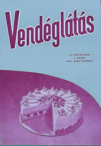 Vendglts III. vfolyam 9. szm (1959)