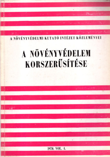 A n�v�nyv�delem korszer�s�t�se  1971. 5. sz�m