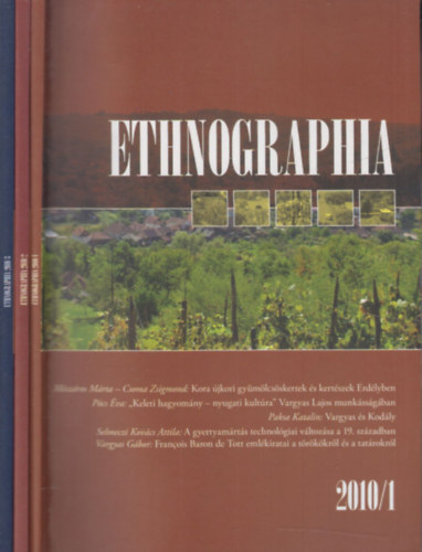 Ethnographia 2010/1-3. szmok (3 db. lapszm)