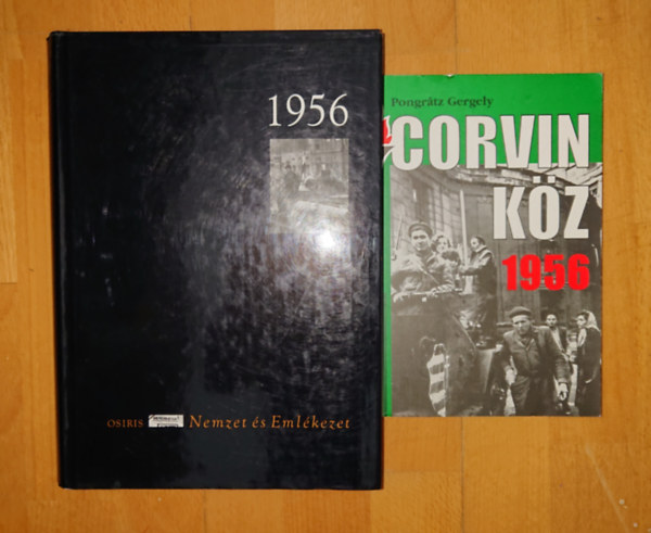 2 fontos k�nyv 1956-r�l: 1956 (Nemzet �s eml�kezet - Osiris), Corvin k�z 1956