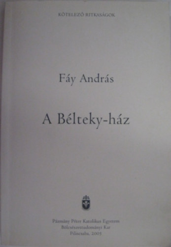 Fy Andrs - A Blteky-hz