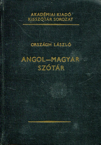 Angol-magyar sztr (Orszgh)