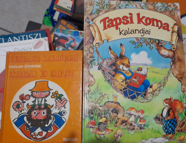 2 db meseknyv: Rumszjsz kalandjai - Csirizr s csipisz, Tapsi koma kalandjai