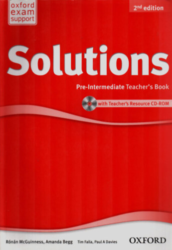 Solutions Pre-Intermediate Teacher's Book