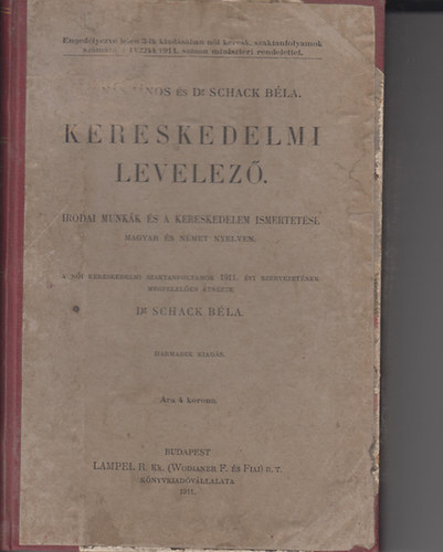 Kereskedelmi levelez (Irodalmi s a kereskedelem ismertetse)
