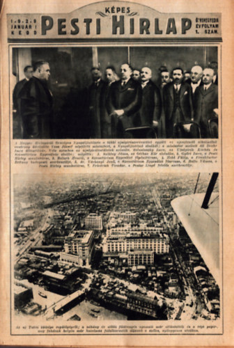 Több szerkesztő - Képes Pesti Hírlap 1929. I-II. (teljes évfolyam)