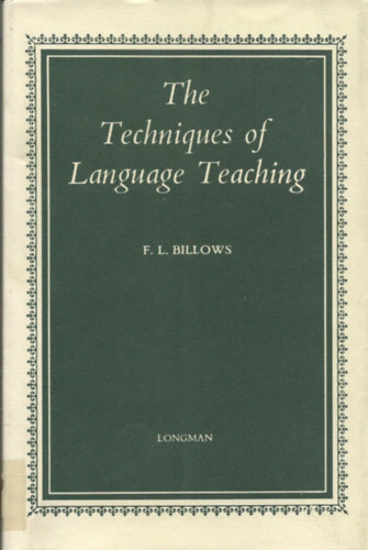 F.L.Billows - The Techniques of Language Teaching