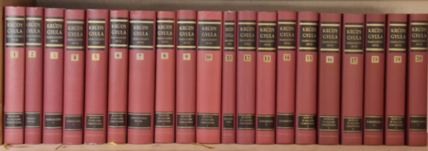 Krúdy Gyula - Krúdy Gyula összegyűjtött művei 1-20.