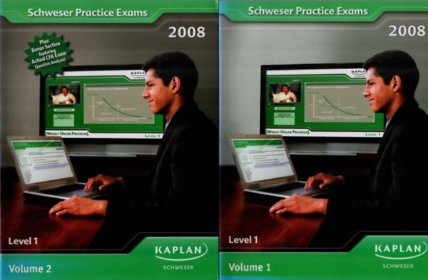 Schweser Practice Exams Level 1, Volume 1-2, - 2008.