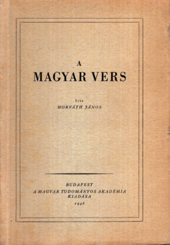 A magyar vers