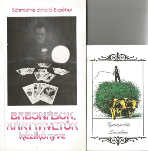 Schmidtn� Dr. Holl� Erzs�bet - Babon�sok, k�rtyavet�k k�zik�nyve (Fekete-feh�r �br�kkal, b�v�tett kid�s)