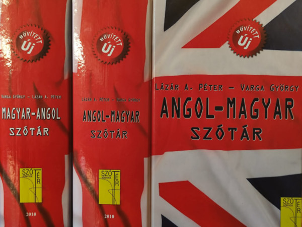 Lázár A. Péter - Varga György - Magyar-angol, angol-magyar szótár (új, bővített)