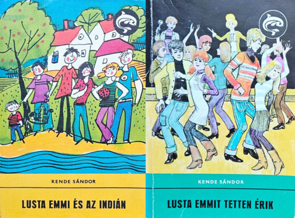 2 db Lusta Emmi ktet: Lusta Emmi s a szerelem + Lusta Emmit tetten rik