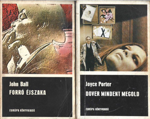 2 db bngyi regny, John Ball: Forr jszaka, Joyce Porter: Dover mindent megold