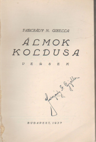 Farczdy N. Gizella - lmok koldusa -versek