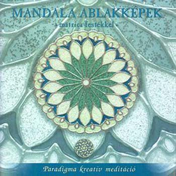 Mandala ablakkpek matricafestkkel