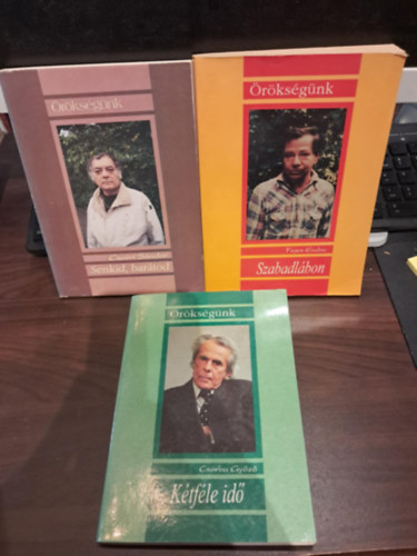 3 db az rksgnk sorozatbl KNYVMENT AJNLAT: Ktfle id+Szabadlbon+ Senkid, bartod