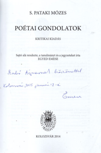 Potai Gondolatok