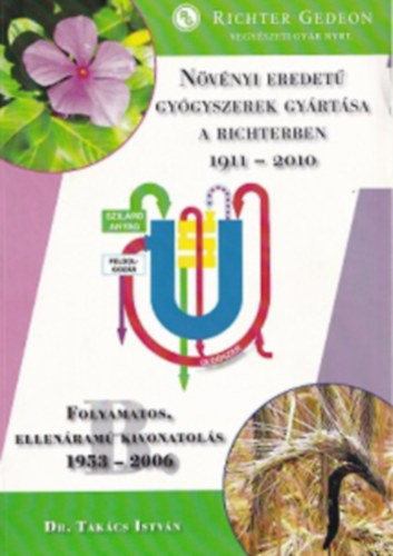 N�v�nyi eredet� gy�gyszerek gy�rt�sa a Richterben 1911-2010 - B. Folyamatos ellen�ram� kivonatol�s 1953-2006