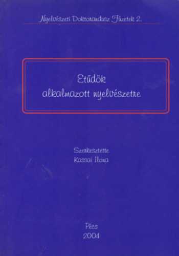 Etdk alkalmaztott nyelvszetre