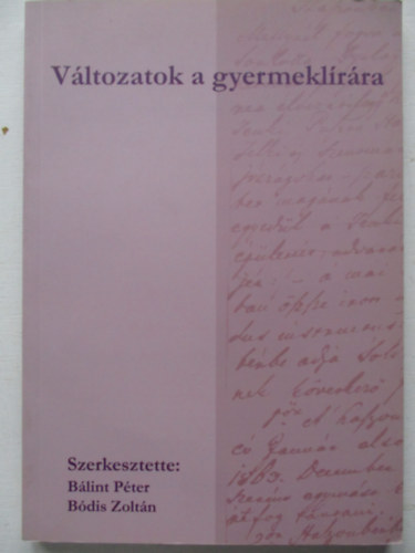 Vltozatok a gyermeklrra
