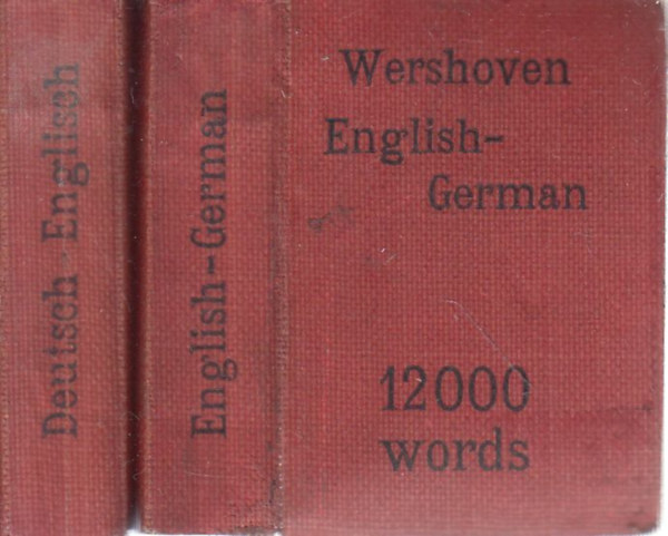 English-Deutsch ; Deutsch-English Liliput-Wrterbuch /miniknyv/ I-II.