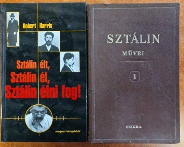 2db Sztlin knyv.:Sztlin lt, Sztlin l, Sztlin lni fog!,Sztlin mvei 1