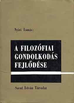 A filoz�fiai gondolkod�s fejl�d�se