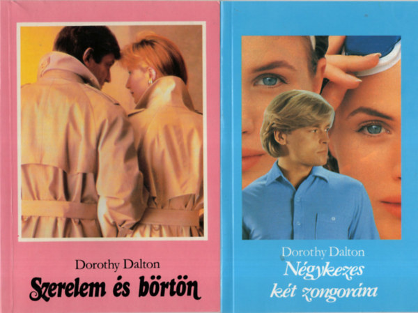 2 db Dorothy Dalton knyv ( egytt ) 1. Ngykezes kt zongorra, 2. Szerelem s brtn