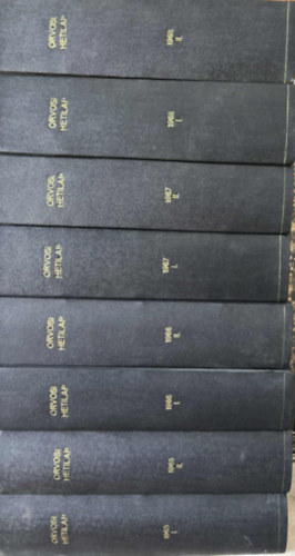 Orvosi Hetilap 1965-1968. teljes vfolyamok 8 ktetbe ktve