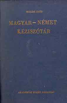 Magyar-nmet kzisztr