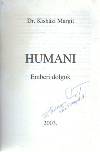 Humani - Emberi dolgok - dediklt